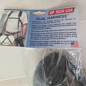 Op/Tech dual camera harness 3/8"